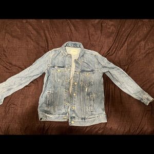 Distressed Denim Jacket